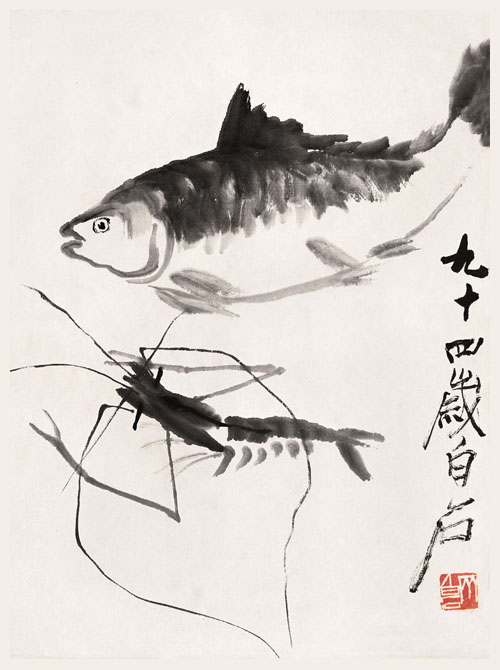 鱼虾图